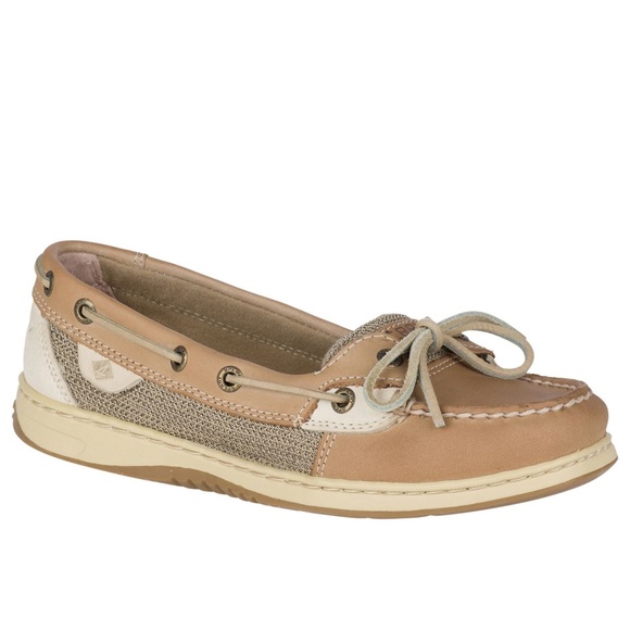 Sperry Shoes - Sperry Classic Angel Fish Boat Shoe - Linen Oat